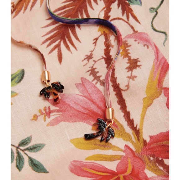 Zimmermann Tropicana Cutout Floral Midi Dress - Picture 7 of 14